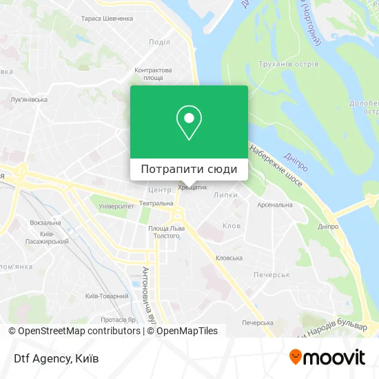Карта Dtf Agency