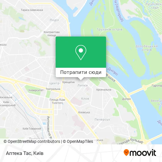 Карта Аптека Тас