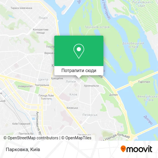 Карта Парковка