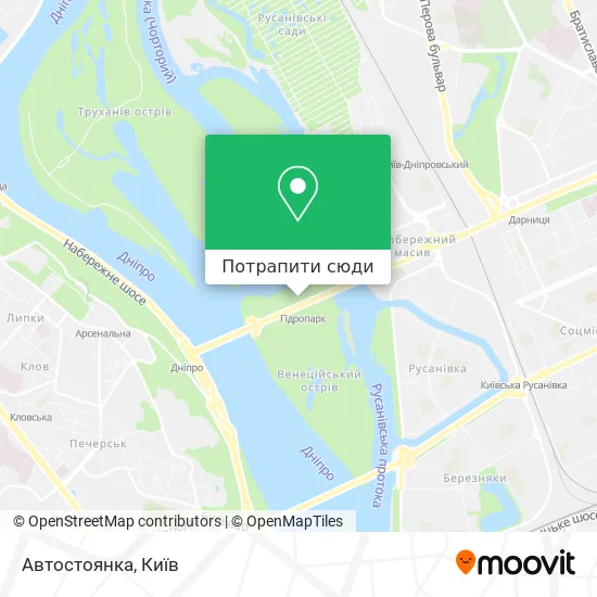 Карта Автостоянка