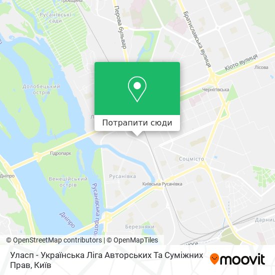 Карта Уласп - Українська Ліга Авторських Та Суміжних Прав