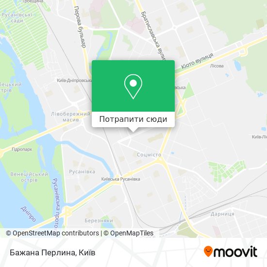 Карта Бажана Перлина