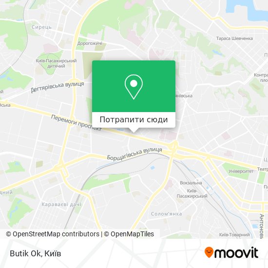 Карта Butik Ok