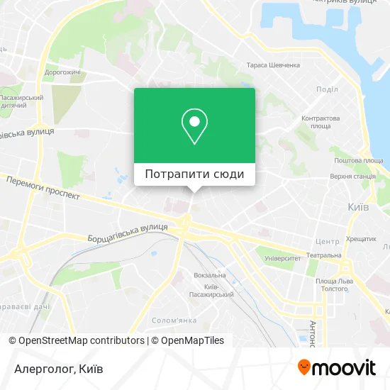 Карта Алерголог