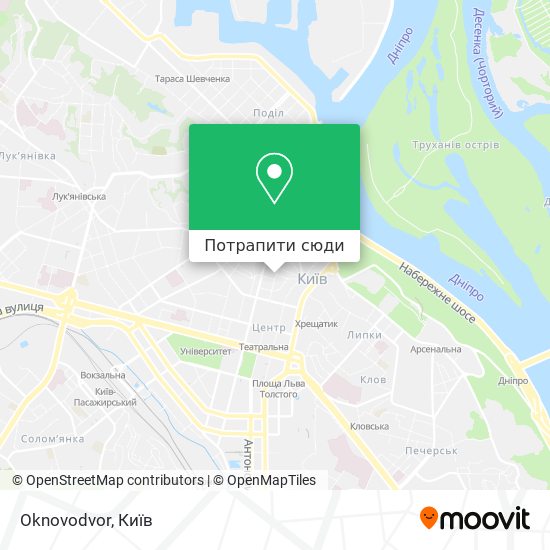 Карта Oknovodvor
