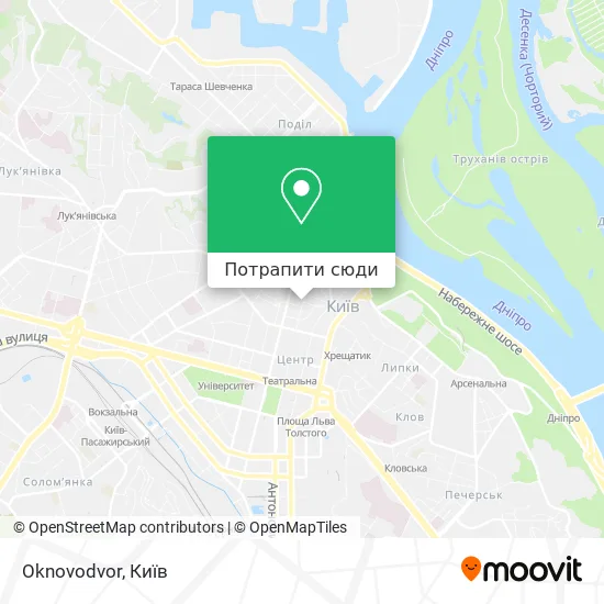 Карта Oknovodvor