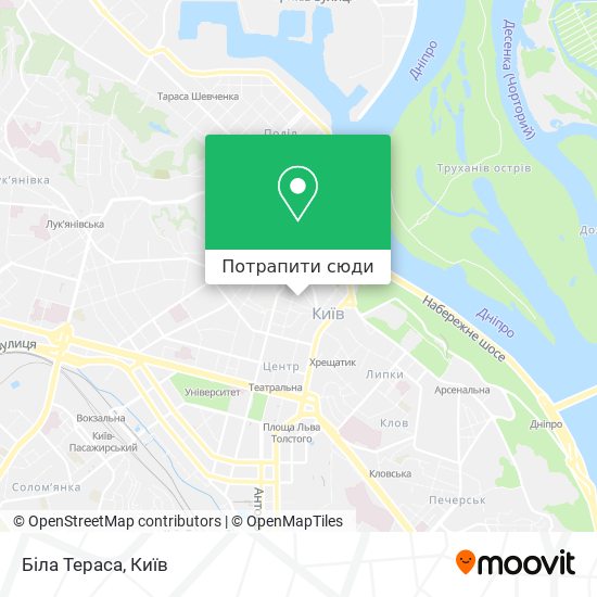 Карта Біла Тераса