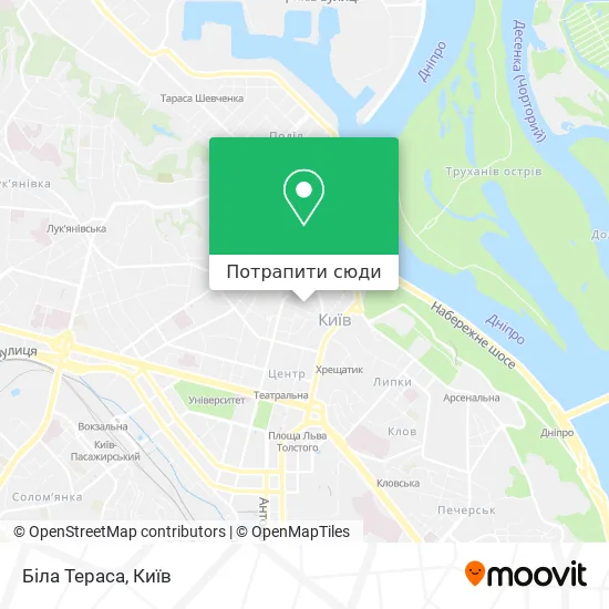 Карта Біла Тераса