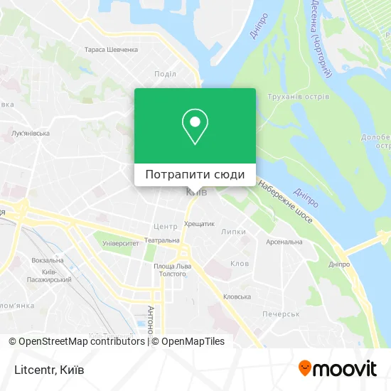 Карта Litcentr