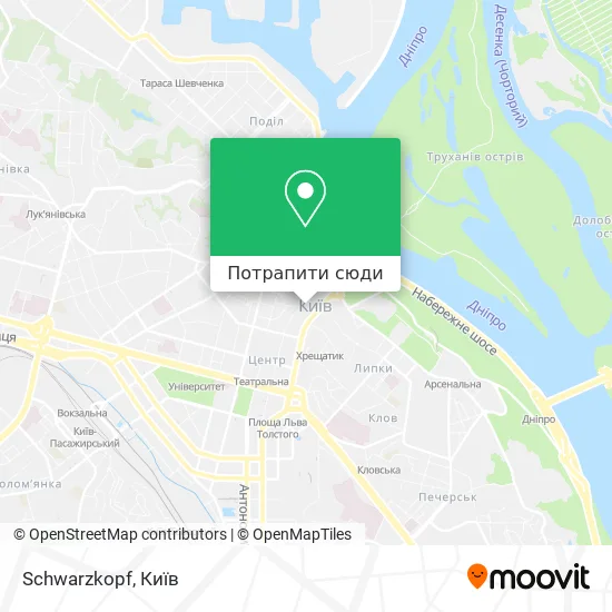 Карта Schwarzkopf