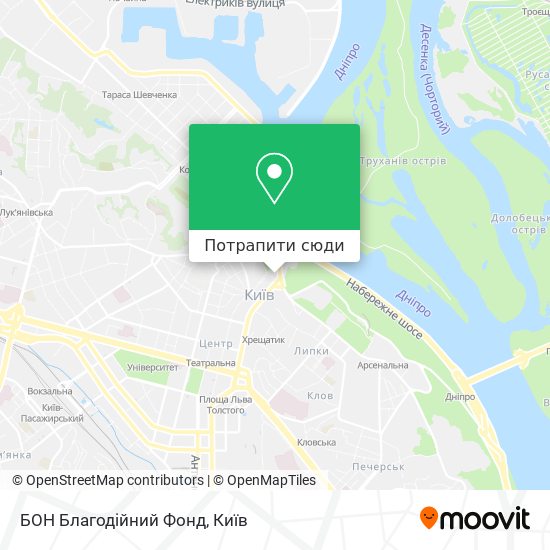 Карта БОН Благодійний Фонд
