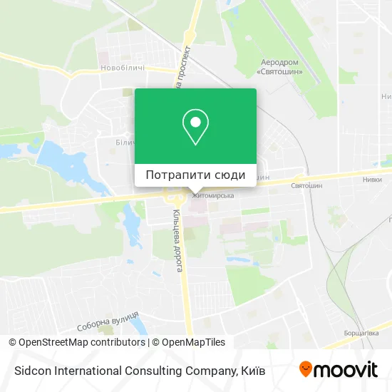 Карта Sidcon International Consulting Company