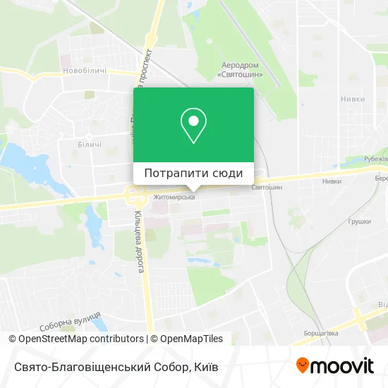 Карта Свято-Благовіщенський Собор
