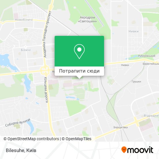 Карта Bilesuhe
