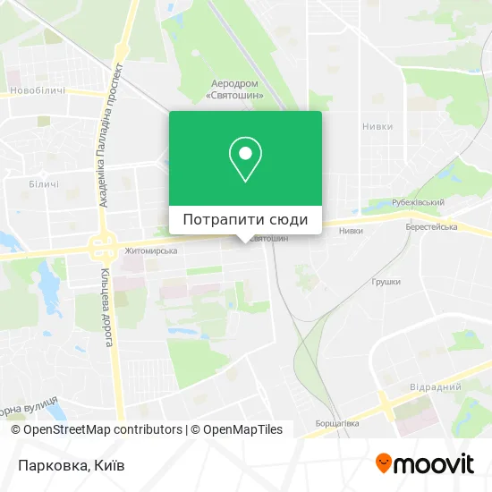 Карта Парковка