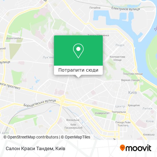 Карта Салон Краси Тандем
