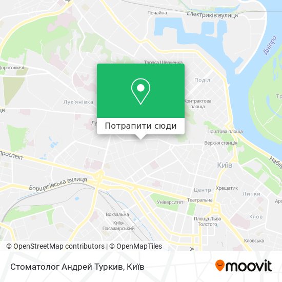 Карта Стоматолог Андрей Туркив