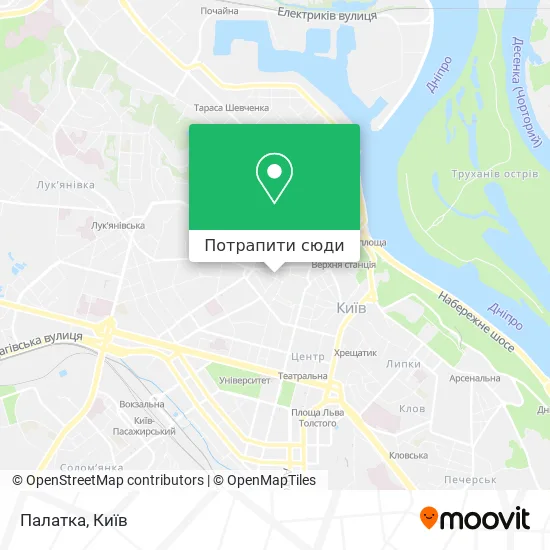 Карта Палатка