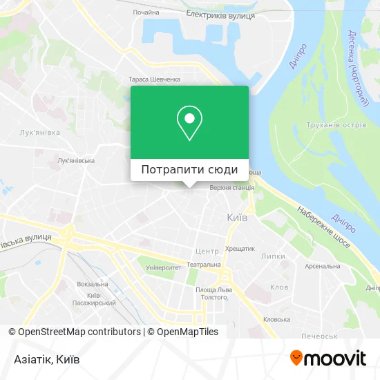 Карта Азіатік