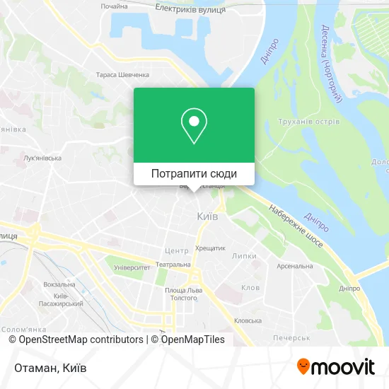 Карта Отаман