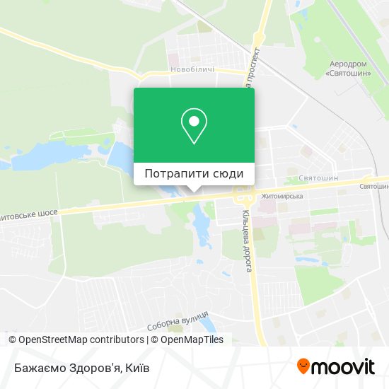 Карта Бажаємо Здоров'я