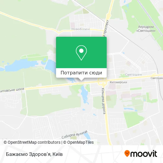 Карта Бажаємо Здоров'я