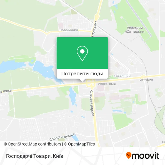 Карта Господарчі Товари