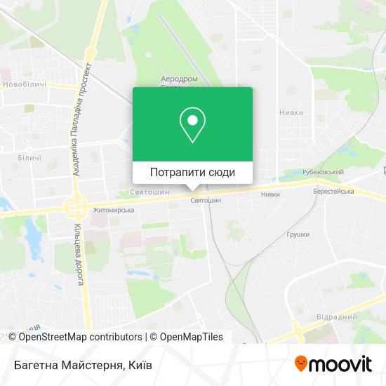Карта Багетна Майстерня