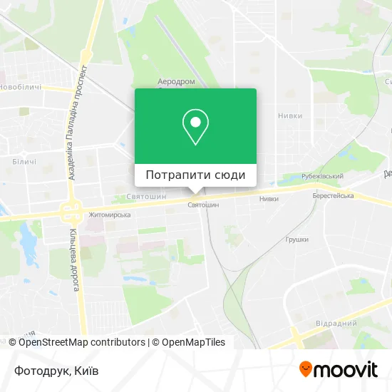 Карта Фотодрук