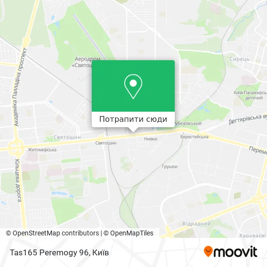 Карта Tas165 Peremogy 96