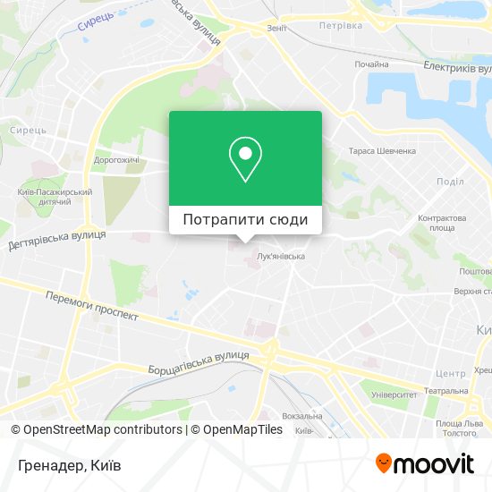 Карта Гренадер