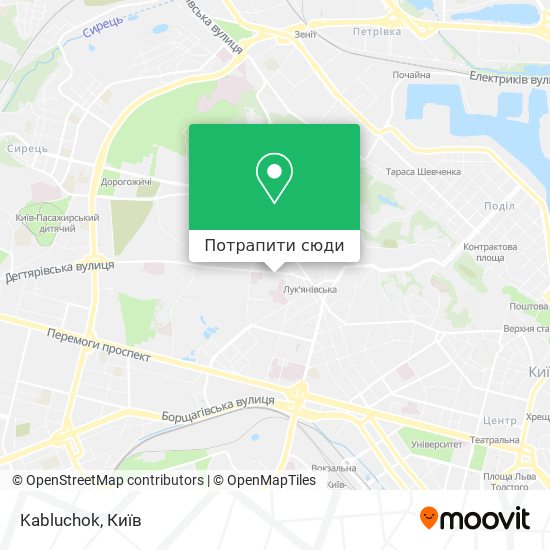 Карта Kabluchok