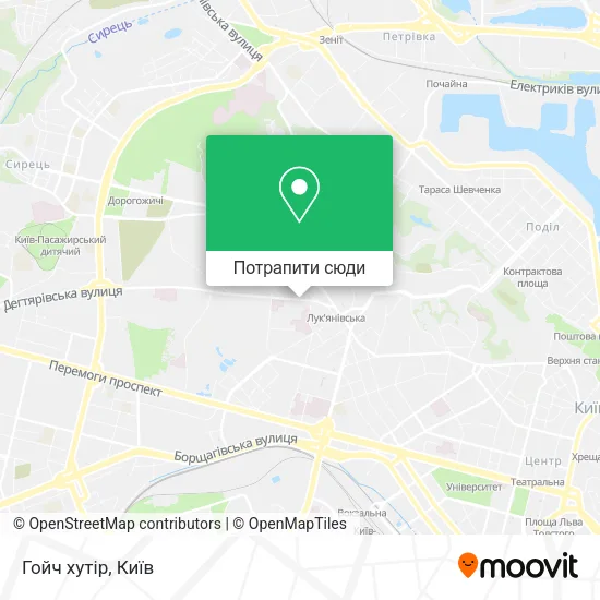 Карта Гойч хутір