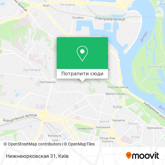 Карта Нижнеюрковская 31