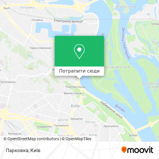 Карта Парковка