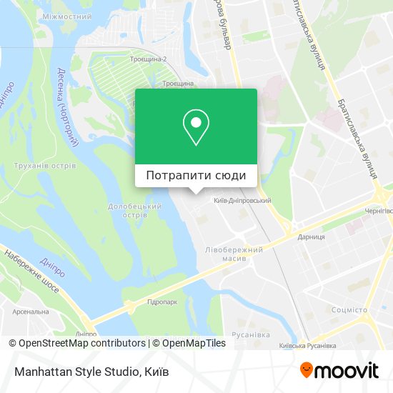 Карта Manhattan Style Studio