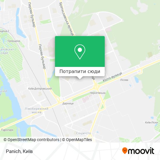 Карта Panich