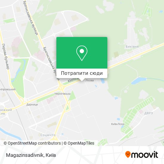 Карта Magazinsadivnik