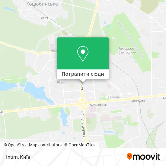 Карта Intim