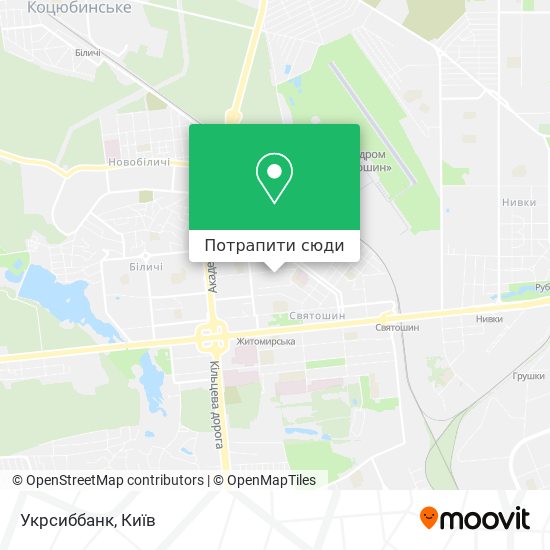 Карта Укрсиббанк