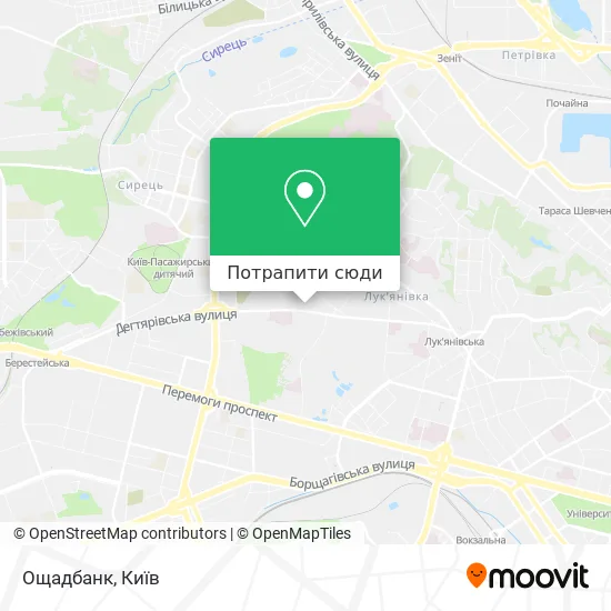 Карта Ощадбанк