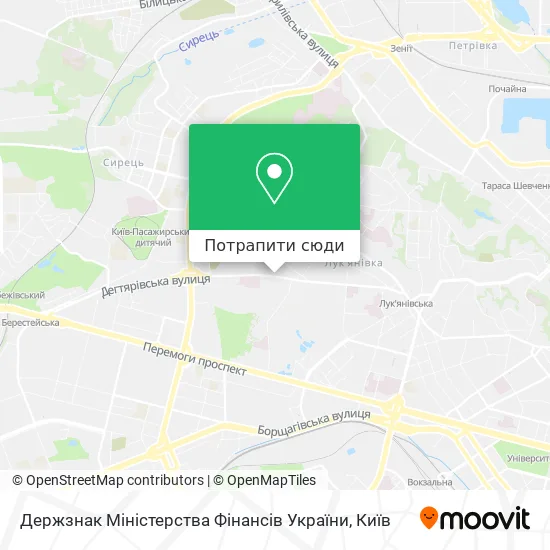 Карта Держзнак Міністерства Фінансів України