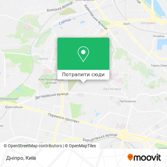 Карта Дніпро