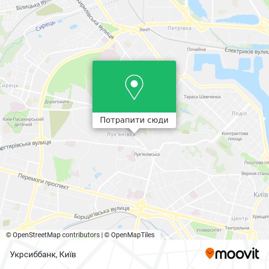 Карта Укрсиббанк