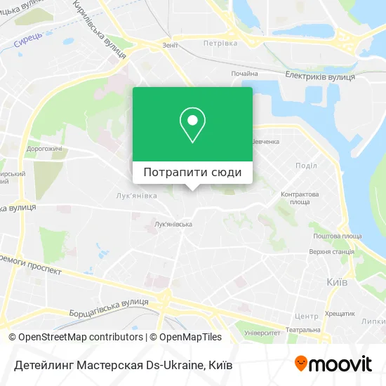 Карта Детейлинг Мастерская Ds-Ukraine