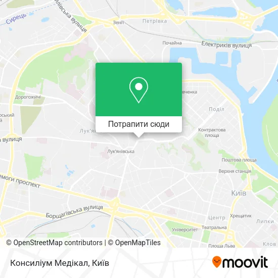 Карта Консиліум Медікал