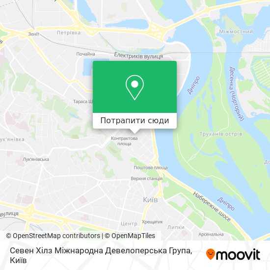 Карта Севен Хілз Міжнародна Девелоперська Група