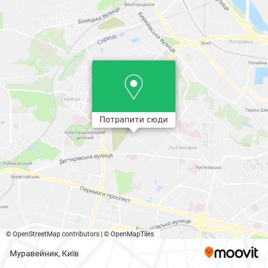 Карта Муравейник