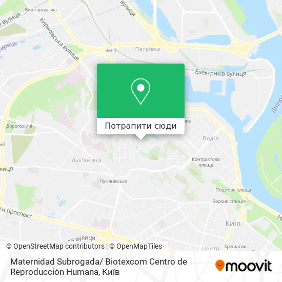 Карта Maternidad Subrogada/ Biotexcom Centro de Reproducción Humana