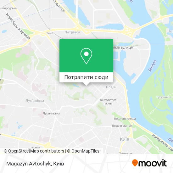 Карта Magazyn Avtoshyk